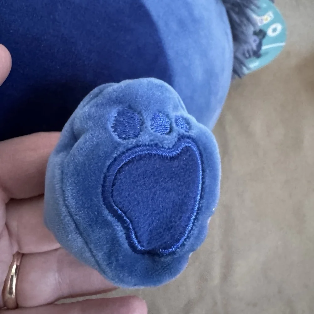 Squishmallows 12 Inch Dani Dark Blue Bigfoot Sasquatch Yeti Plush Stuffy 2022 - Picture 4 of 7